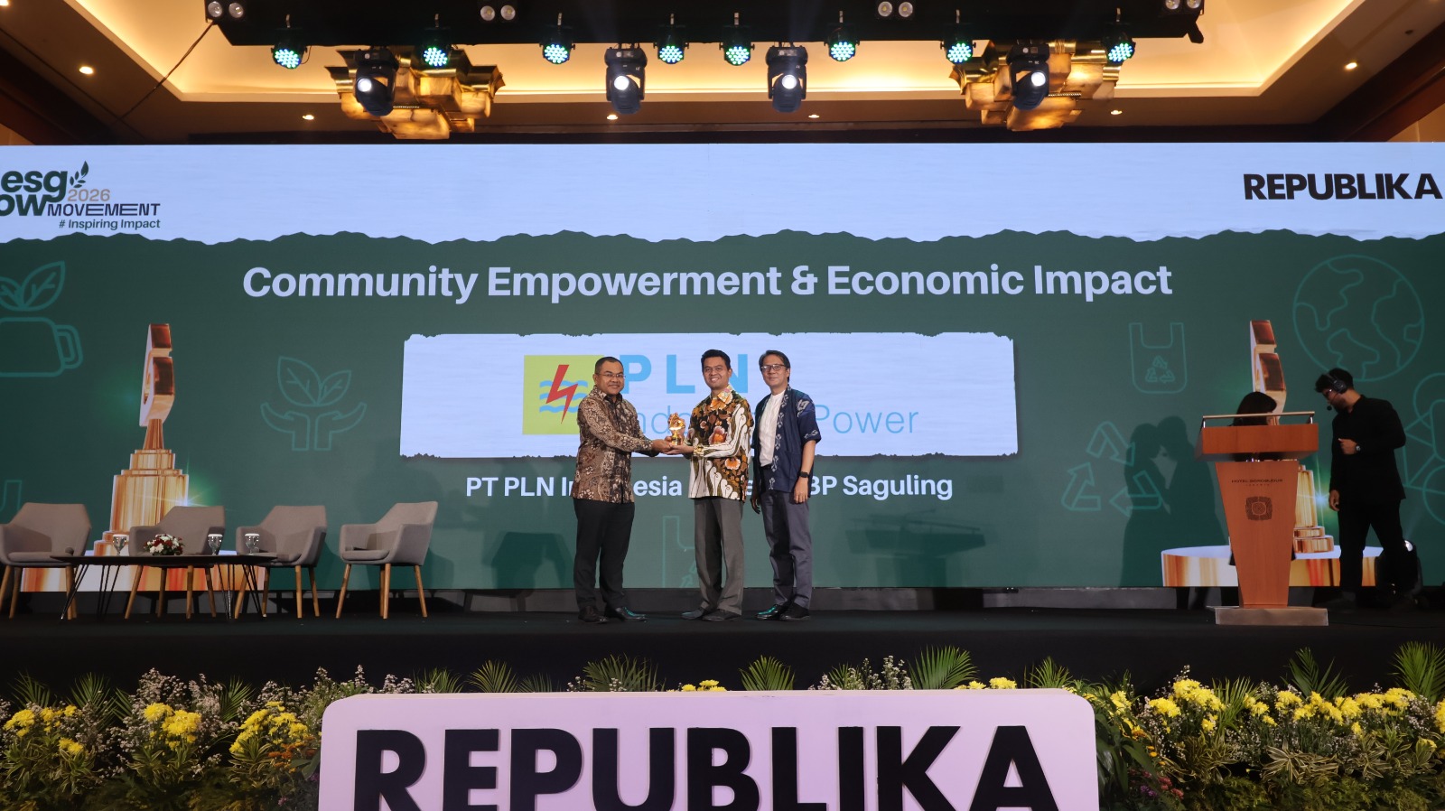 PLN Indonesia Power Raih ESG Now Awards 2026, Olah Eceng Gondok Jadi Peluang Ekonomi Masyarakat